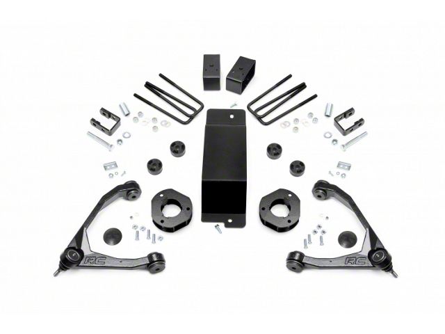 Rough Country 3.50-Inch Upper Control Arm MagneRide Suspension Lift Kit (14-16 4WD Sierra 1500 Denali)