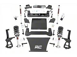 Rough Country Suspension 4-Inch Suspension Lift Kit with M1 Monotube Struts and Shocks (19-24 4.3L, 5.3L, 6.2L Sierra 1500 AT4)