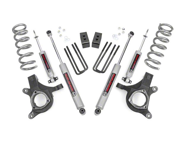 Rough Country 4.50-Inch Suspension Lift Kit (99-06 2WD Sierra 1500)