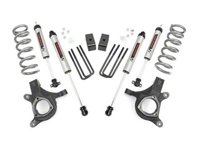 Rough Country 4.50-Inch Suspension Lift Kit with V2 Monotube Shocks (99-06 2WD Sierra 1500)