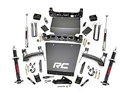Rough Country Suspension 5-Inch Bracket Kit Suspension Lift Kit with Lifted Struts and Premium N3 Shocks (14-18 4WD Sierra 1500, Excluding Denali)
