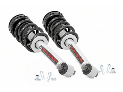 Rough Country N3 Loaded Front Struts for 5-Inch Lift (14-18 Sierra 1500)