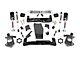 Rough Country 5-Inch Knuckle Suspension Lift Kit with Lifted Struts and V2 Monotube Shocks (14-18 4WD Sierra 1500 w/ Stock Cast Steel Control Arms, Excluding Denali)