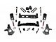 Rough Country 5-Inch Knuckle Suspension Lift Kit with Lifted Struts and V2 Monotube Shocks (14-18 2WD Sierra 1500 w/ Stock Cast Alumium or Stamped Steel Control Arms, Excluding Denali)