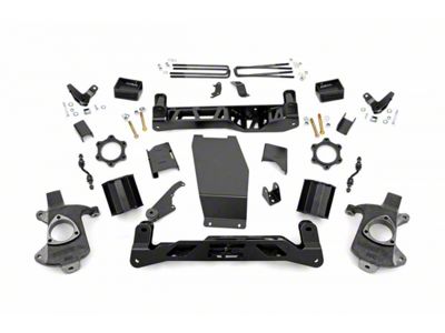 Rough Country 5-Inch Suspension Lift Kit (14-18 Sierra 1500 Denali w/ Stock Cast Aluminum or Stamped Steel Control Arms)