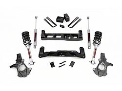 Rough Country Suspension 5-Inch Suspension Lift Kit with Lifted Struts and Premium N3 Shocks (07-13 2WD Sierra 1500)