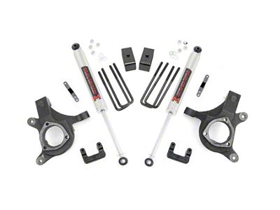 Rough Country 5-Inch Suspension Lift Kit with M1 Monotube Shocks (07-13 2WD Sierra 1500)