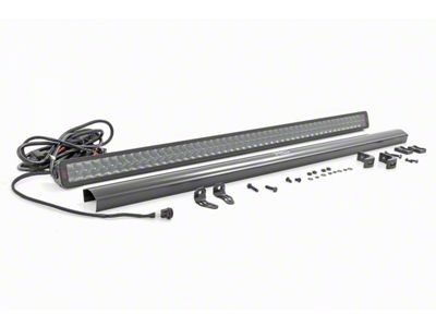 Rough Country 50-Inch Spectrum Series Dual Row LED Light Bar; Flood/Spot Combo Beam (Universal; Some Adaptation May Be Required)