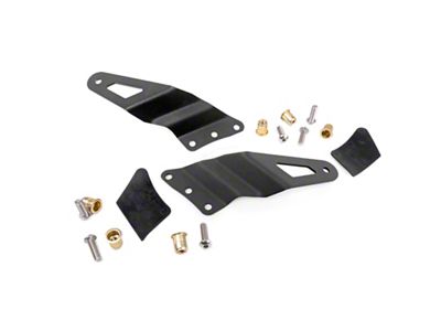 Rough Country 54-Inch Curved LED Light Bar Upper Windshield Mounting Brackets (99-06 Sierra 1500)