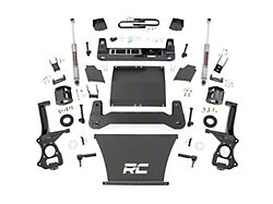 Rough Country Suspension 6-Inch Suspension Lift Kit with Front Strut Spacers and Premium N3 Rear Shocks (25-26 V8 Sierra 1500 w/ OEM Mon-Leaf Springs, Excluding AT4 & Denali)