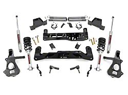 Rough Country Suspension 7-Inch Suspension Lift Kit with Lifted Struts and Premium N3 Shocks (14-18 2WD Sierra 1500 w/ Stock Cast Steel Control Arms, Excluding Denali)