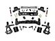 Rough Country 7-Inch Suspension Lift Kit with V2 Monotube Shocks (14-18 2WD Sierra 1500, Excluding Denali)