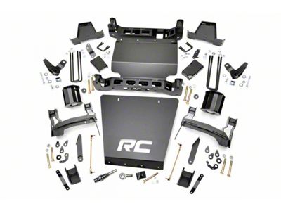 Rough Country 7-Inch MagneRide Suspension Lift Kit (14-18 4WD Sierra 1500 Denali w/ Stock Cast Steel Control Arms)