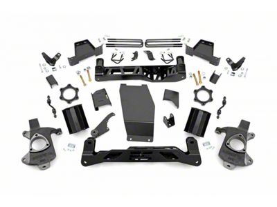 Rough Country Suspension 7-Inch MagneRide Suspension Lift Kit (14-16 4WD Sierra 1500 Denali w/ Stock Cast Aluminum Control Arms)