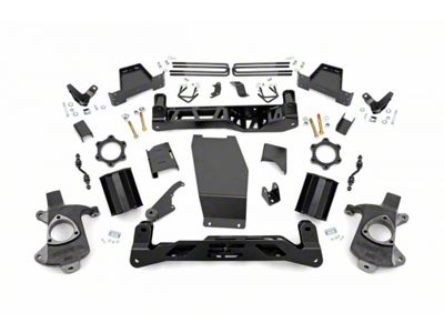 Rough Country 7-Inch MagneRide Suspension Lift Kit (14-16 4WD Sierra 1500 Denali w/ Stock Cast Aluminum Control Arms)