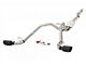 Rough Country Dual Exhaust System with Black Tips; Side Exit (11-18 6.2L Sierra 1500)