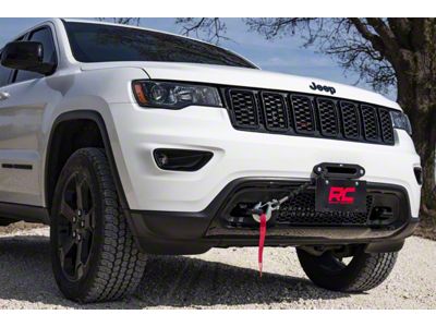 Rough Country Hawse Fairlead License Plate Mount (Universal; Some Adaptation May Be Required)