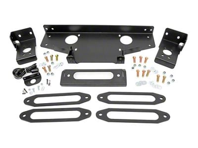 Rough Country Hidden Winch Mounting Plate (14-18 Sierra 1500)