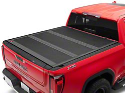 Rough Country Low Profile Hard Tri-Fold Tonneau Cover (19-24 Sierra 1500 w/ 5.80-Foot Short Box & w/o CarbonPro Box)