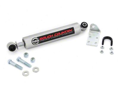 Rough Country N3 Steering Stabilizer for 4 to 6-Inch Lift (99-06 4WD Sierra 1500)