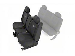 Rough Country Neoprene Front Seat Covers; Black (99-06 Sierra 1500 Regular Cab, Extended Cab)