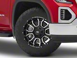 Rough Country 93 Series Matte Black Milled 6-Lug Wheel; 20x9; 0mm Offset (19-26 Sierra 1500)