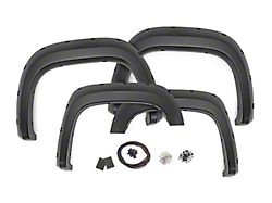 Rough Country Suspension Pocket Fender Flares; Black (07-13 Sierra 1500 w/ 6.50-Foot Standard & 8-Foot Long Box)