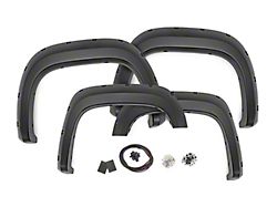 Rough Country Suspension Pocket Fender Flares; Black (07-13 Sierra 1500 w/ 5.80-Foot Short Box)