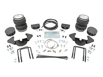 Rough Country Rear Air Spring Kit for 4 to 6-Inch Lift; 9-1/2 to 10-1/2-Inch Range (19-25 Sierra 1500, Excluding Denali)