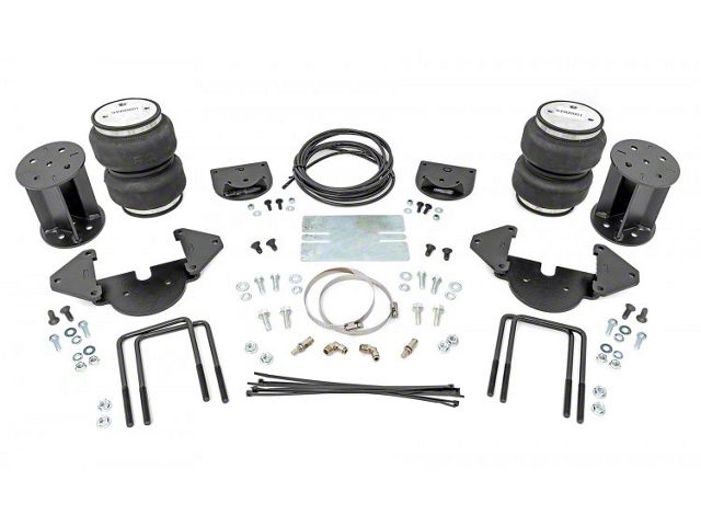 Rough Country Rear Air Spring Kit for 0 to 6-Inch Lift; 12 to 13-Inch Range (19-24 Sierra 1500)
