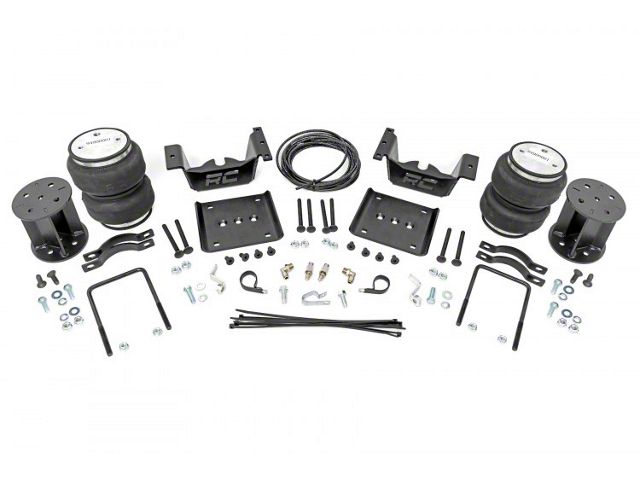 Rough Country Rear Air Spring Kit for 0 to 7.50-Inch Lift; 10-1/4 to 11-1/4-Inch Range (07-18 Sierra 1500)