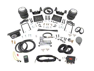 Rough Country Rear Air Spring Kit with OnBoard Air Compressor and Wireless Remote for 0 to 6-Inch Lift; Stock Range (07-18 Sierra 1500)