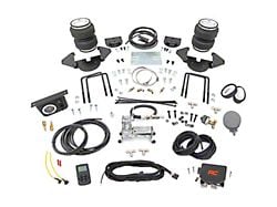 Rough Country Rear Air Spring Kit with OnBoard Air Compressor and Wireless Remote for 0 to 6-Inch Lift; Stock Range (19-25 Sierra 1500)