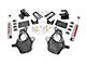 Rough Country Spindle Lowering Kit; 2-Inch Front / 4-Inch Rear (99-06 2WD Sierra 1500)