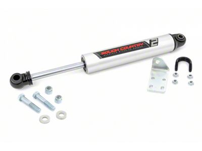 Rough Country V2 Steering Stabilizer for 4 to 6-Inch Lift (99-06 Sierra 1500)