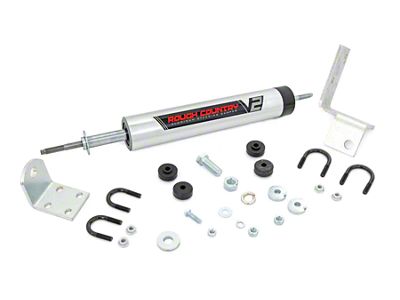 Rough Country V2 Steering Stabilizer for Stock Height (99-06 Sierra 1500)