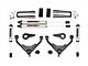Rough Country 3-Inch Bolt-On Upper Control Arm Suspension Lift Kit with V2 Monotube Shocks for FK or FF RPO Codes (07-10 Sierra 2500 HD)