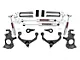 Rough Country 3.50-Inch Knuckle Suspension Lift Kit with Premium N3 Shocks (11-19 Sierra 2500 HD w/o Rear Overload Springs & MagneRide)
