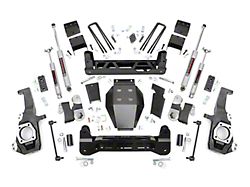 Rough Country Suspension 5-Inch NTD Suspension Lift Kit with Premium N3 Shocks (20-26 4WD Sierra 2500 HD w/ Factory Overload Springs, Excluding AT4X)