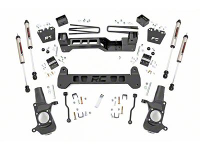 Rough Country 6-Inch Suspension Lift Kit with V2 Monotube Shocks (07-10 2WD Sierra 2500 HD)