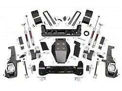 Rough Country 7.50-Inch NTD Suspension Lift Kit with M1 Monotube Shocks (11-19 Sierra 2500 HD, Excluding Denali)