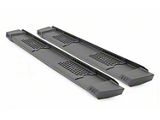 Rough Country HD2 Running Boards; Black (20-25 Sierra 2500 HD Crew Cab)