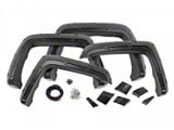 Rough Country Defender Fender Flares; Black (15-19 Sierra 2500 HD)