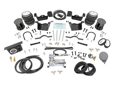 Rough Country Rear Air Spring Kit with OnBoard Air Compressor for 3 to 5-Inch Lift (20-25 Sierra 2500 HD)