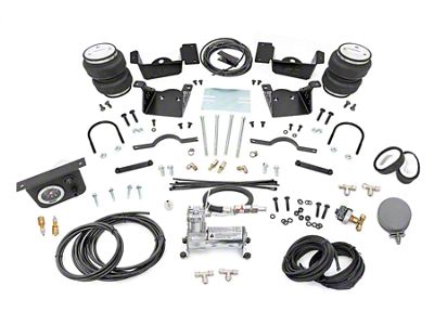 Rough Country Rear Air Spring Kit with Onboard Air Compressor for Stock Height (20-25 Sierra 2500 HD)