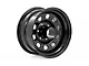 Rough Country Steel Gloss Black 8-Lug Wheel; 16x8; -6mm Offset (07-10 Sierra 2500 HD)