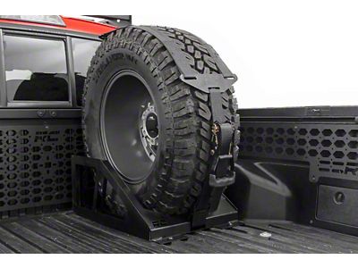 Rough Country Bed Mounted Tire Carrier (11-24 Sierra 3500 HD)