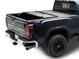 Rough Country Offroad Hard Tri-Fold Flip-Up Tonneau Cover (20-26 Sierra 3500 HD w/ 6.90-Foot Standard Box & Rail Caps)