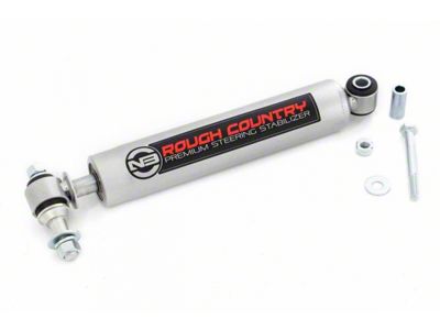 Rough Country Premium N3 Steering Stabilizer (07-10 4WD Sierra 3500 HD)