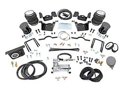 Rough Country Rear Air Spring Kit with Onboard Air Compressor for 0 to 7.50-Inch Lift; 10-1/4 to 11-1/4-Inch Range (11-19 Sierra 3500 HD)